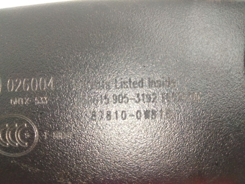 Recambio de retrovisor interior para toyota auris referencia OEM IAM 878100W810  