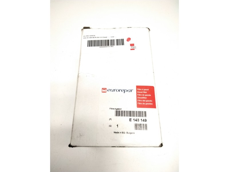 Recambio de filtro gasoil para volvo s60 berlina 2.4 diesel referencia OEM IAM E148149 E148149 