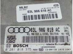 Recambio de centralita motor uce para audi a5 sportback (8t) 2.0 16v tdi referencia OEM IAM 03L906018AC 0281018375  2
