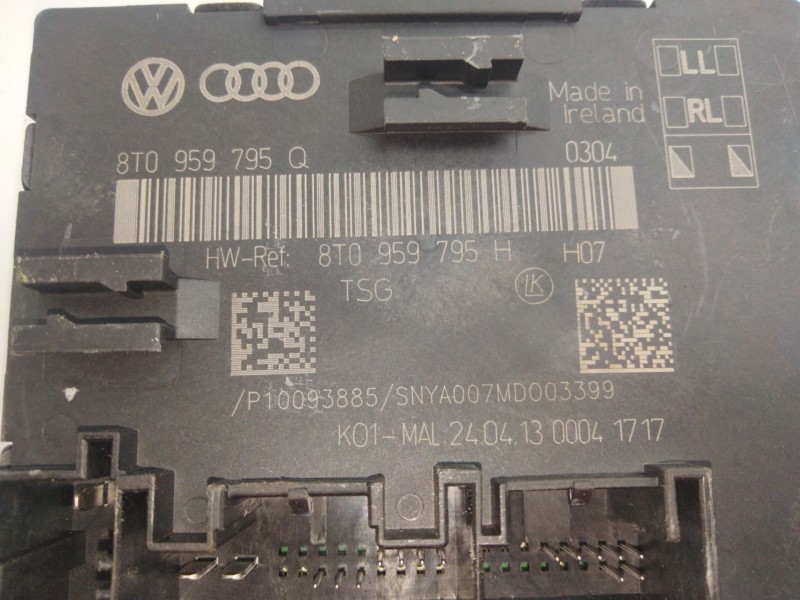 Recambio de modulo confort para audi a5 sportback (8t) 2.0 16v tdi referencia OEM IAM 8T0959795Q  