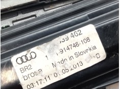 Recambio de elevalunas trasero derecho para audi a5 sportback (8t) 2.0 16v tdi referencia OEM IAM 8T0839462   2