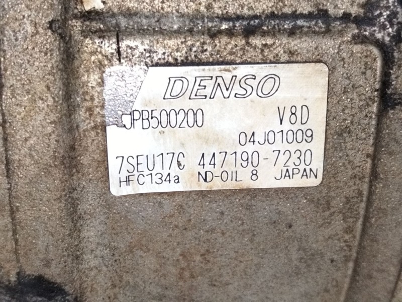 Recambio de compresor aire acondicionado para land rover discovery v6 td hse referencia OEM IAM 4471907230  