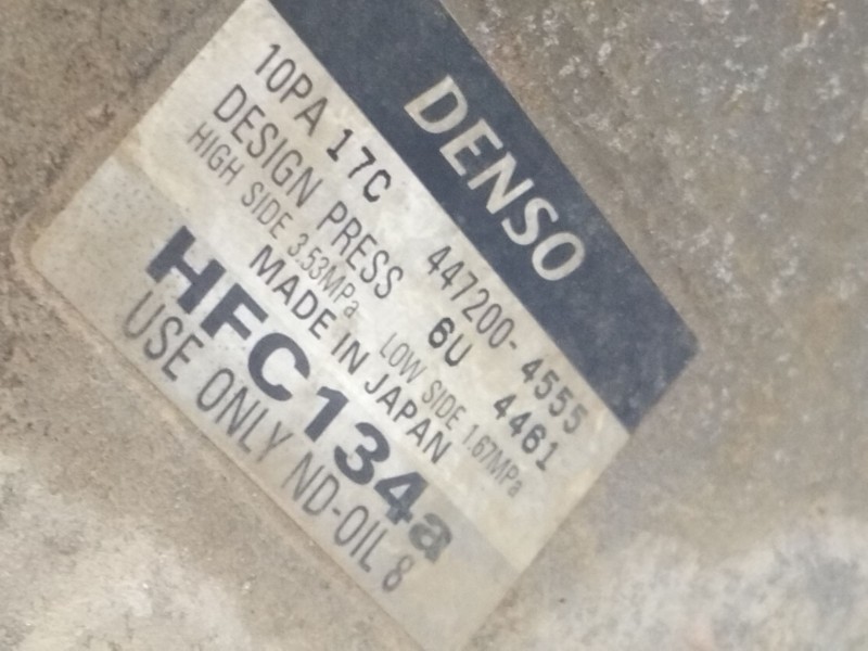 Recambio de compresor aire acondicionado para toyota land cruiser 90 (_j9_) 3.0 td (kzj90_, kzj95_) referencia OEM IAM 447200455