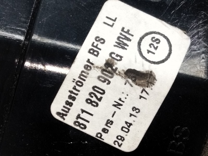 Recambio de aireador derecho para audi a5 sportback (8t) 2.0 16v tdi referencia OEM IAM 8T1820902G  