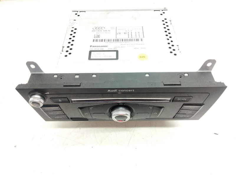 Recambio de sistema audio / radio cd para audi a5 sportback (8t) 2.0 16v tdi referencia OEM IAM 8R1035186N  