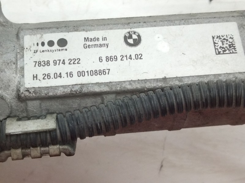 Recambio de caja direccion electrica para bmw 5 (f10) 520 d xdrive referencia OEM IAM 7838974222  