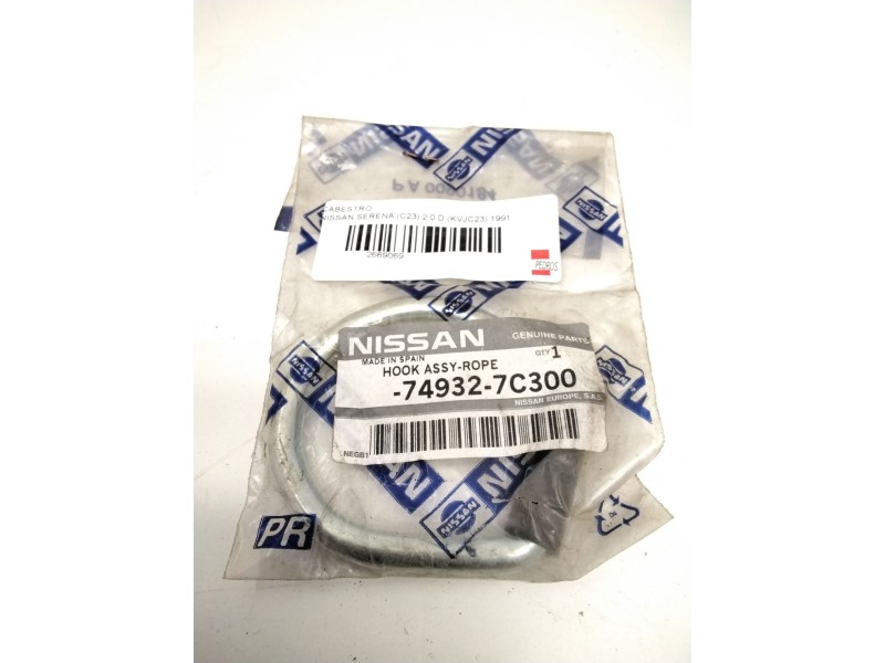 Recambio de cabestro para nissan serena (c23) 2.0 d (kvjc23) referencia OEM IAM 749327C300  