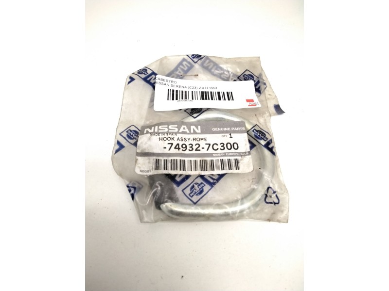 Recambio de cabestro para nissan serena (c23) 2.0 d referencia OEM IAM 749327C300  