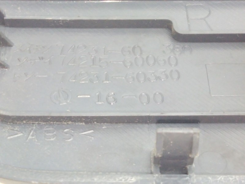 Recambio de mando elevalunas delantero derecho para toyota land cruiser 90 (_j9_) 3.0 td (kzj90_, kzj95_) referencia OEM IAM 742