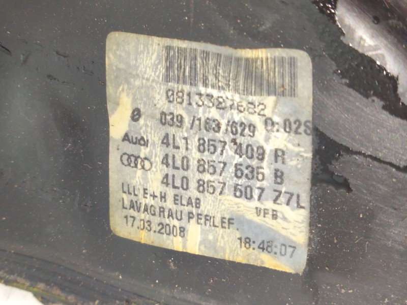 Recambio de retrovisor izquierdo para audi q7 (4lb) 3.0 tdi quattro referencia OEM IAM 4LT857409R  