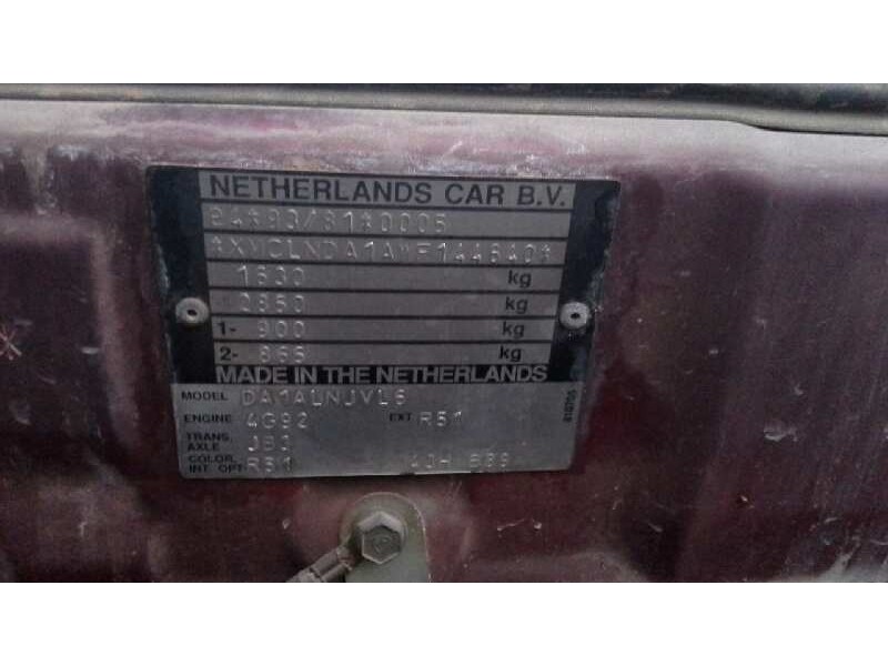 mitsubishi carisma berina 5 (da0) del año 1999