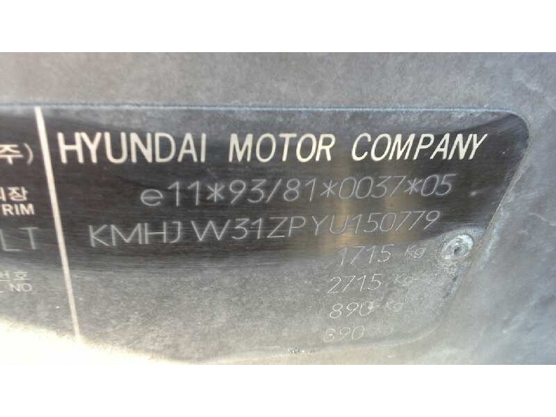 hyundai lantra familiar (rd) del año 1999