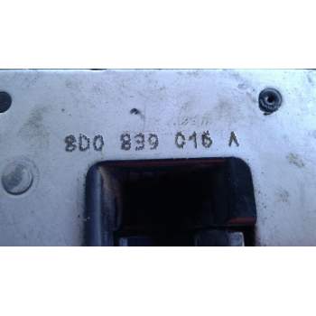 Recambio de cerradura puerta trasera derecha para audi a4 berlina (b5) 1.9 tdi referencia OEM IAM 8D0839016A  