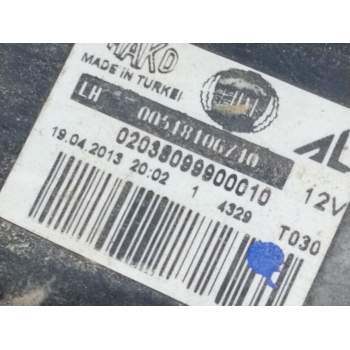 Recambio de piloto trasero izquierdo para fiat doblo cargo (263_) 1.6 d multijet referencia OEM IAM 00518106  