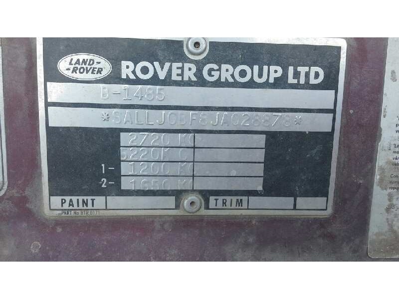 land rover discovery (salljg/lj) del año 1992