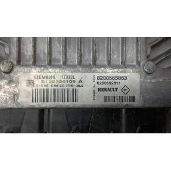 Recambio de centralita motor uce para renault clio iii 1.5 dci diesel referencia OEM IAM S122326109A 8200565863 8200592611