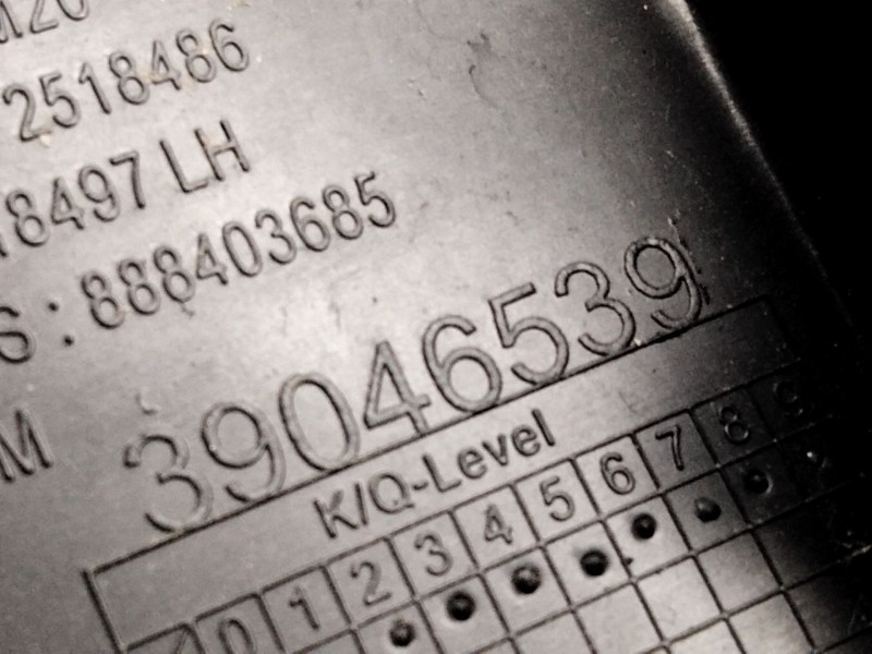 Recambio de guantera superior derecha para opel astra k sports tourer excellence referencia OEM IAM 39046539  