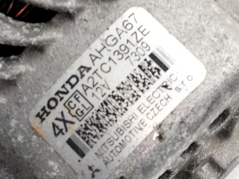 Recambio de alternador para honda civic berlina (fn) 1.8 type s referencia OEM IAM A2TC1391ZE  