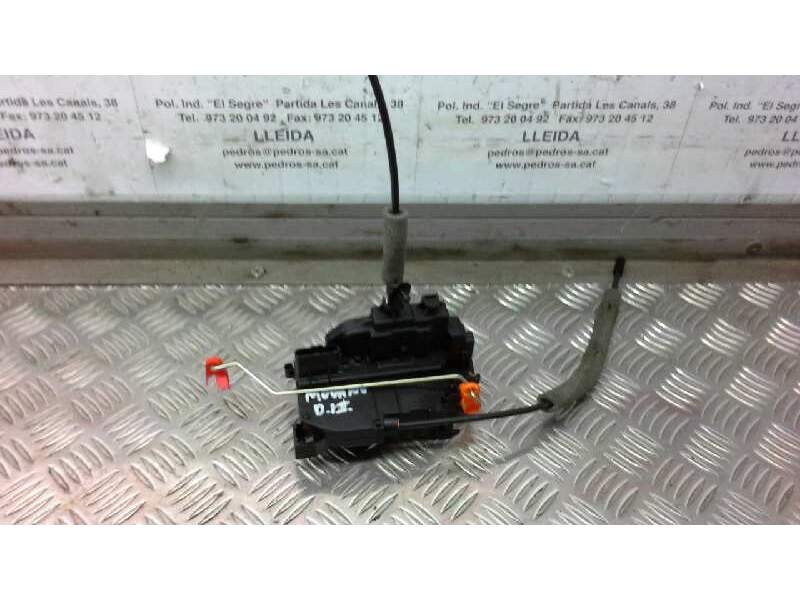 Recambio de cerradura puerta delantera izquierda para opel movano b kasten/combi gka l2h3 3,5t referencia OEM IAM   