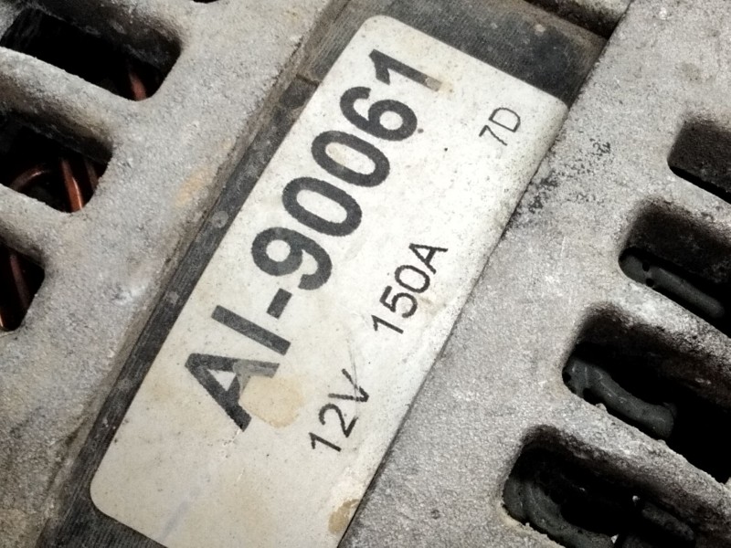 Recambio de alternador para land rover discovery v6 td hse referencia OEM IAM AI90061  