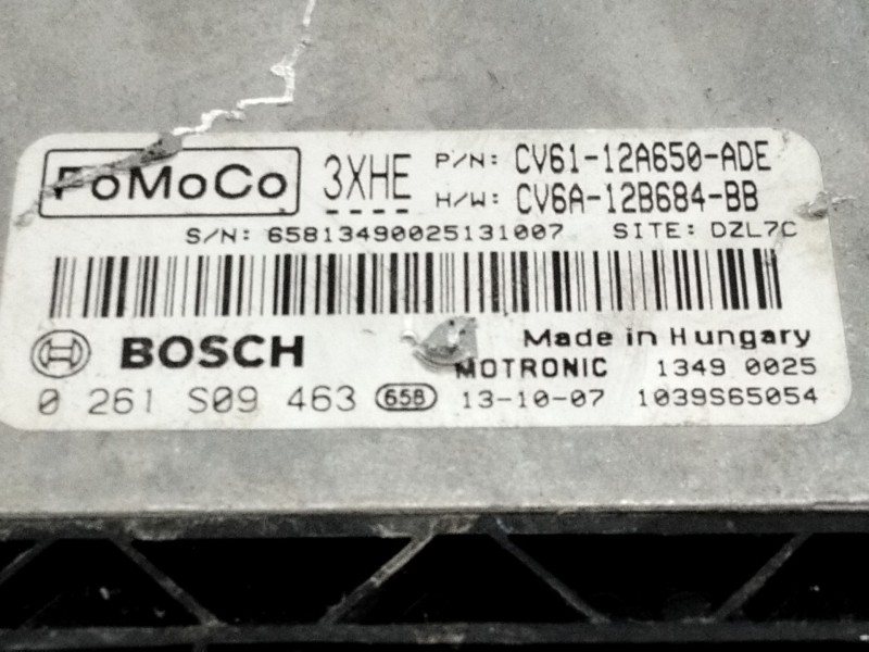 Recambio de centralita motor uce para ford c-max (ceu) titanium referencia OEM IAM CV6112A650ADE CV6A12B684BB 