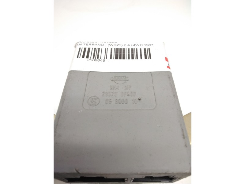 Recambio de modulo electronico para nissan terrano i (wd21) 2.4 i 4wd referencia OEM IAM 285750F400 05800010 LK