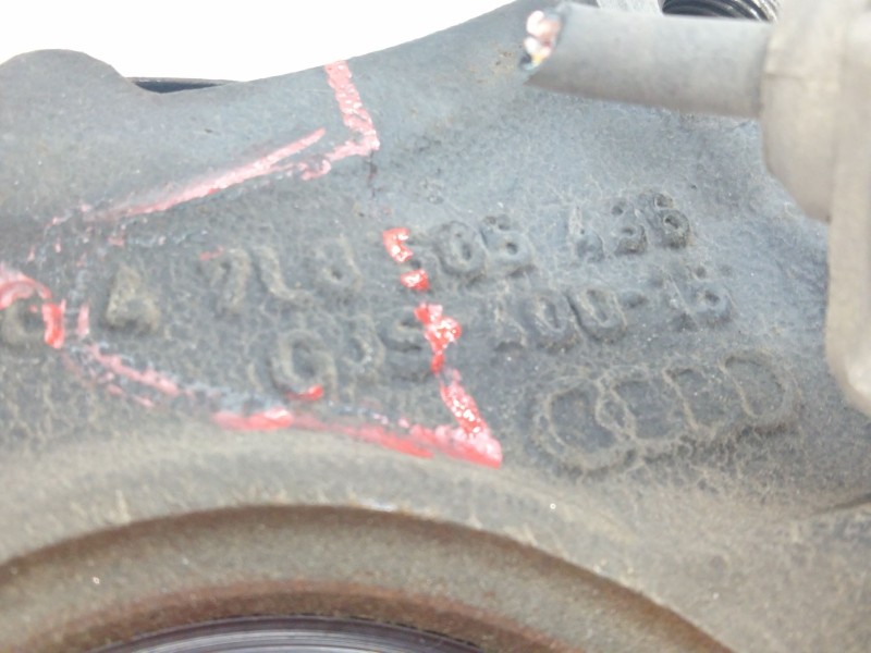 Recambio de mangueta trasera derecha para audi q7 (4lb) 3.0 tdi quattro referencia OEM IAM 7L8505436  