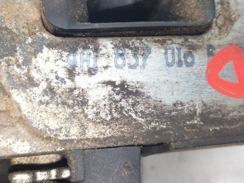 Recambio de cerradura puerta delantera derecha para audi 100 berlina (c4) 2.5 tdi referencia OEM IAM 4H1837016B  
