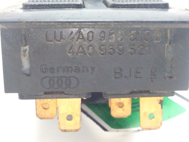 Recambio de mando elevalunas delantero izquierdo para audi 100 berlina (c4) 2.5 tdi referencia OEM IAM 4A0959515B  