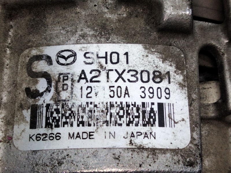 Recambio de alternador para mazda 3 (bm, bn) 2.2 d referencia OEM IAM A2TX3081  