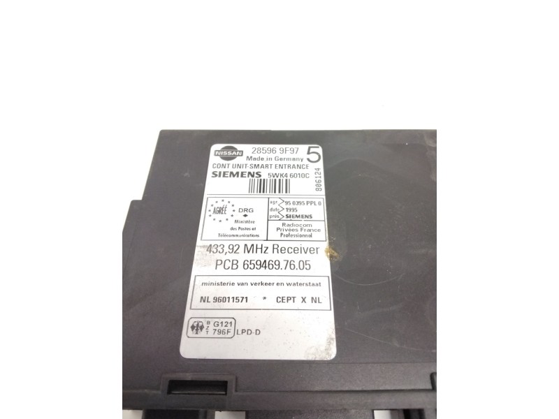 Recambio de modulo electronico para nissan terrano ii (r20) 2.7 td 4wd referencia OEM IAM 285969F97 5WK46010C SIEMENS