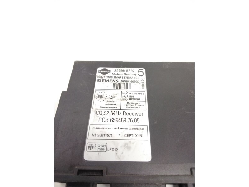Recambio de modulo electronico para nissan terrano ii (r20) 2.7 td 4wd referencia OEM IAM 285969F97 5WK46010C SIEMENS