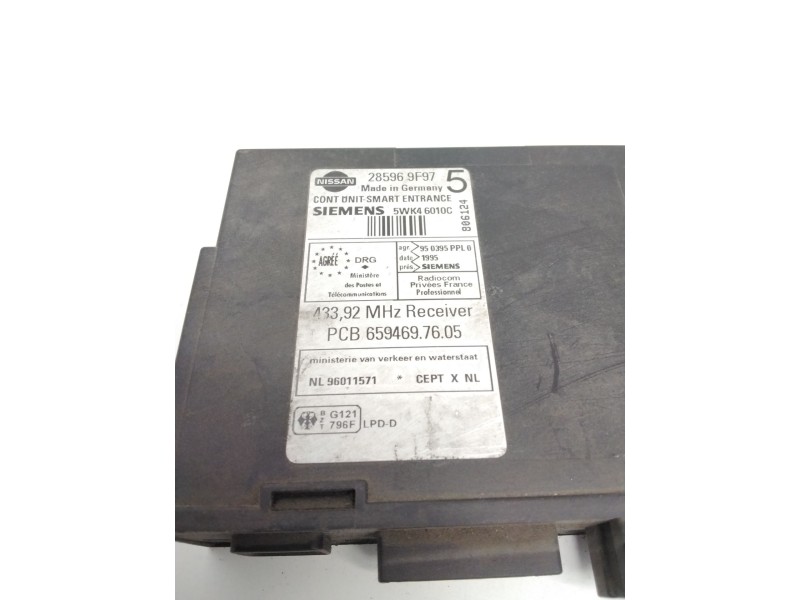 Recambio de modulo electronico para nissan terrano ii (r20) 2.7 td 4wd referencia OEM IAM 285969F97 5WK46010C SIEMENS