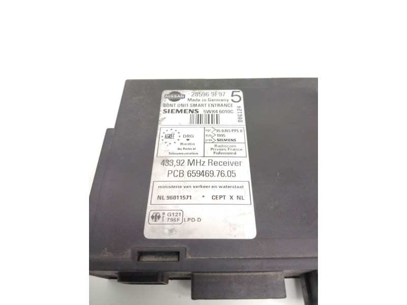 Recambio de modulo electronico para nissan terrano ii (r20) 2.7 td 4wd referencia OEM IAM 285969F97 5WK46010C SIEMENS