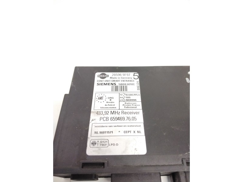 Recambio de modulo electronico para nissan terrano ii (r20) 2.7 td 4wd referencia OEM IAM 285969F97 5WK46010C SIEMENS