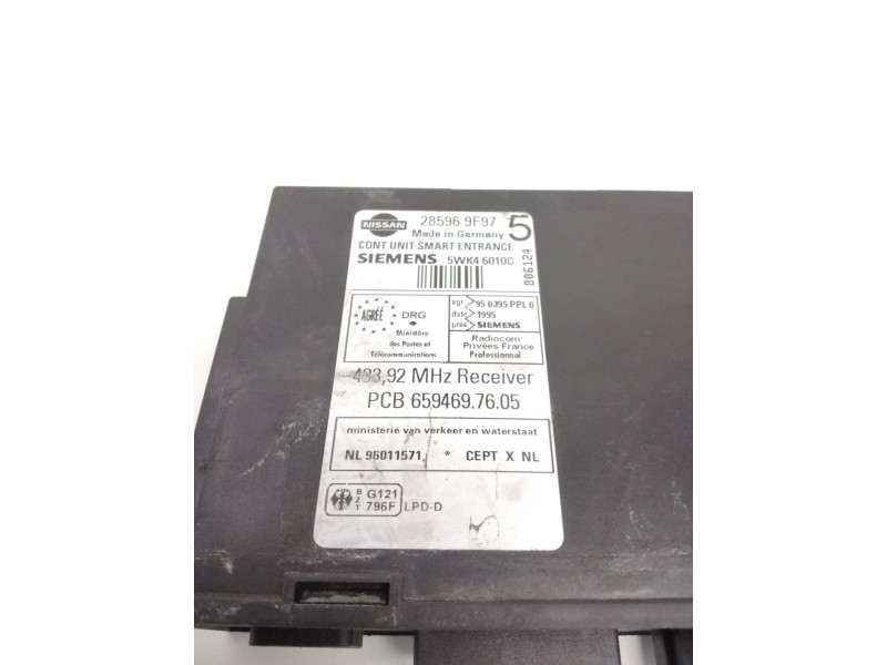 Recambio de modulo electronico para nissan terrano ii (r20) 2.7 td 4wd referencia OEM IAM 285969F97 5WK46010C SIEMENS