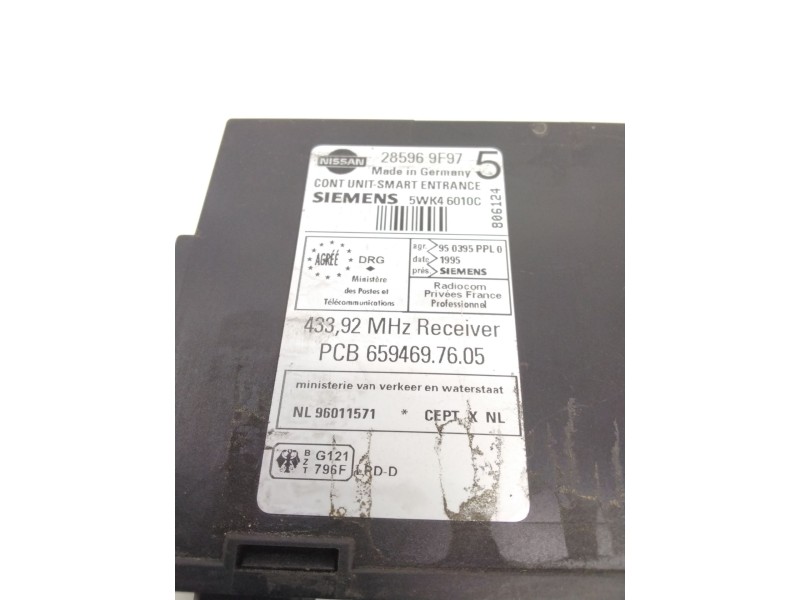Recambio de modulo electronico para nissan terrano ii (r20) 2.7 td 4wd referencia OEM IAM 3285969F97 5WK46010C SIEMENS