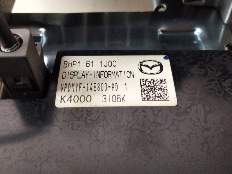 Recambio de pantalla multifuncion para mazda 3 (bm, bn) 2.2 d referencia OEM IAM BHP1611J0C BHS3669C0 