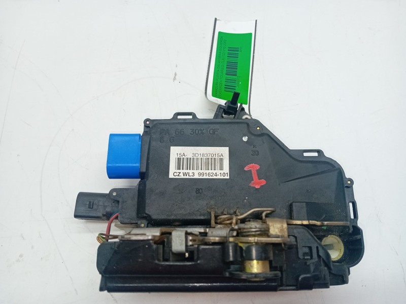 Recambio de cerradura puerta delantera izquierda para volkswagen touareg (7la) tdi v10 referencia OEM IAM 3D1837015A  