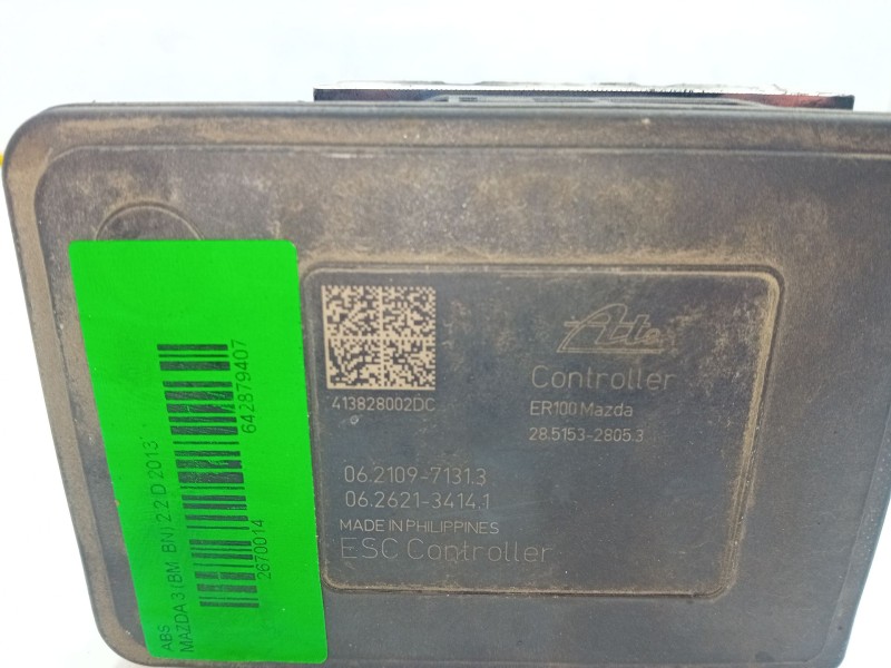 Recambio de abs para mazda 3 (bm, bn) 2.2 d referencia OEM IAM BHR1437A0A  