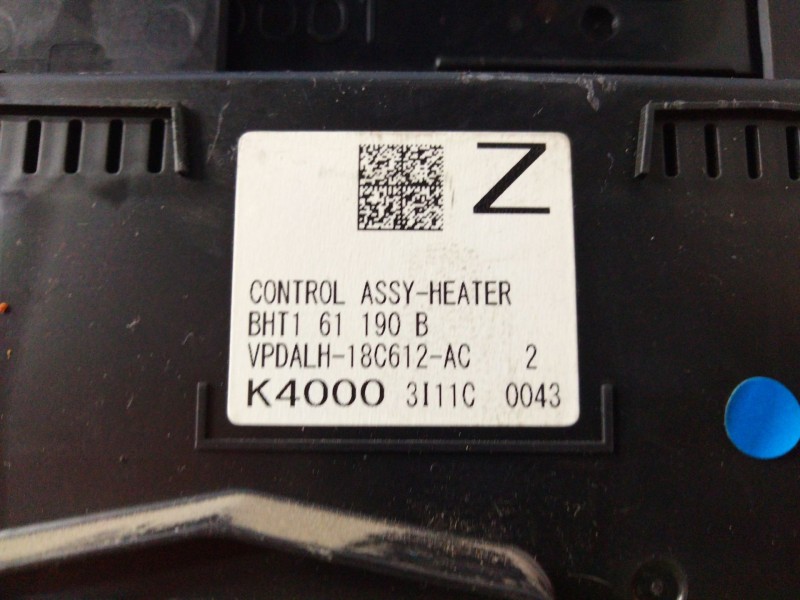 Recambio de mando calefaccion / aire acondicionado para mazda 3 (bm, bn) 2.2 d referencia OEM IAM BHT161190B  