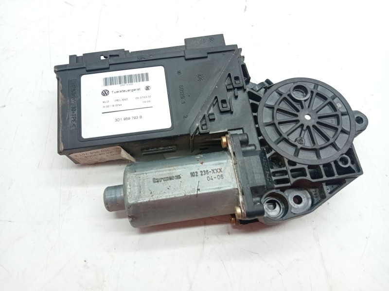 Recambio de motor elevalunas delantero izquierdo para volkswagen touareg (7la) tdi v10 referencia OEM IAM 3D1959793B  