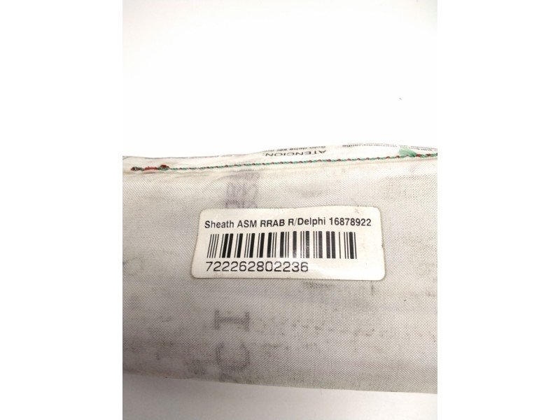 Recambio de airbag cortina delantero derecho para seat leon (1p1) 2.0 tdi referencia OEM IAM 16878922  