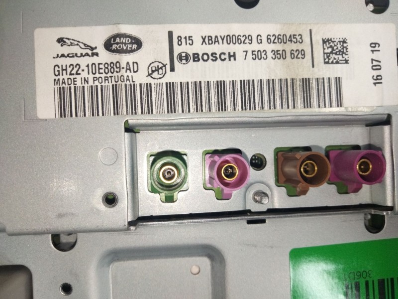 Recambio de pantalla multifuncion para land rover discovery 5 referencia OEM IAM 7503350629  