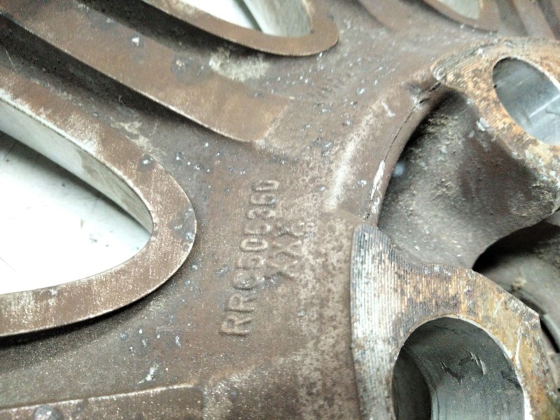 Recambio de llanta aluminio para land rover discovery v6 td hse referencia OEM IAM RRC505360  