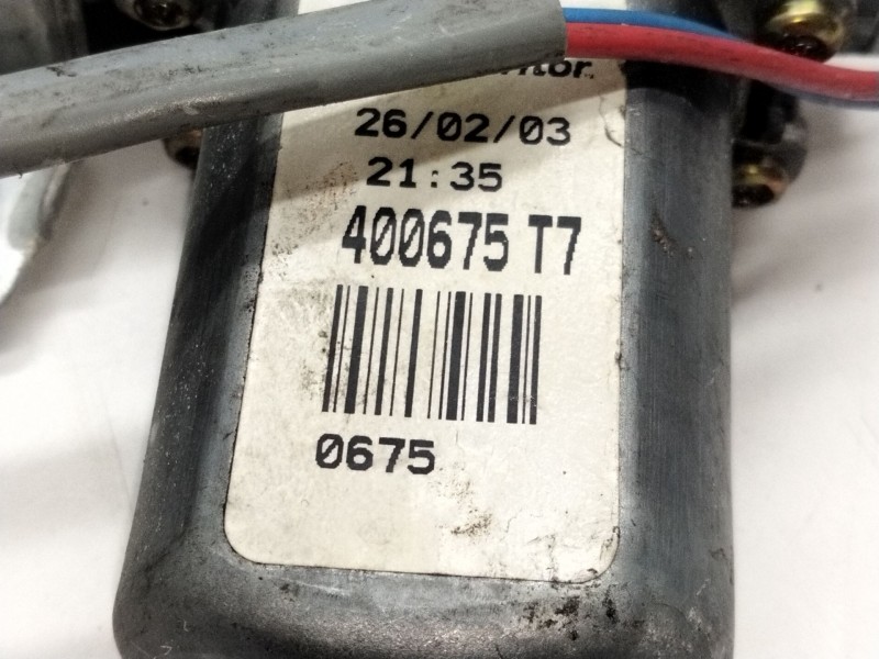 Recambio de elevalunas trasero derecho para rover 45 i sedán (rt) 2.0 idt referencia OEM IAM 400675  