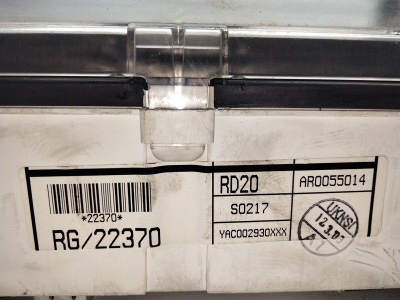 Recambio de cuadro instrumentos para rover 45 i sedán (rt) 2.0 idt referencia OEM IAM AR0055014  