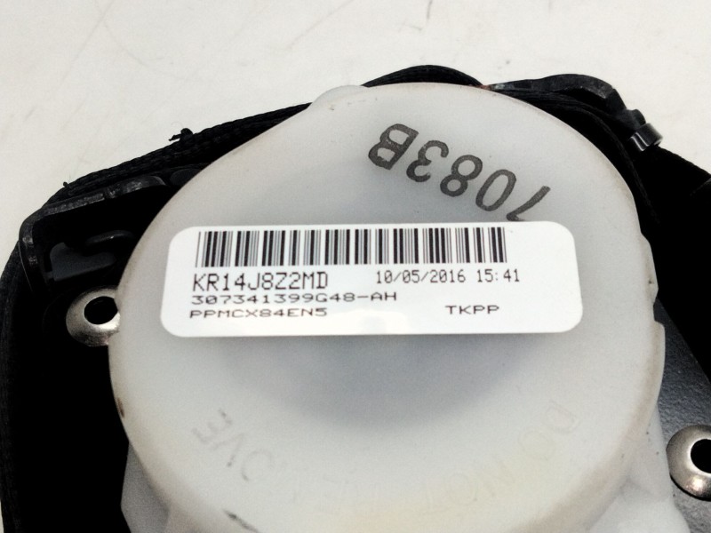 Recambio de cinturon seguridad trasero izquierdo para audi a1 (8xk) 1.0 tfsi referencia OEM IAM 8X4857805C  