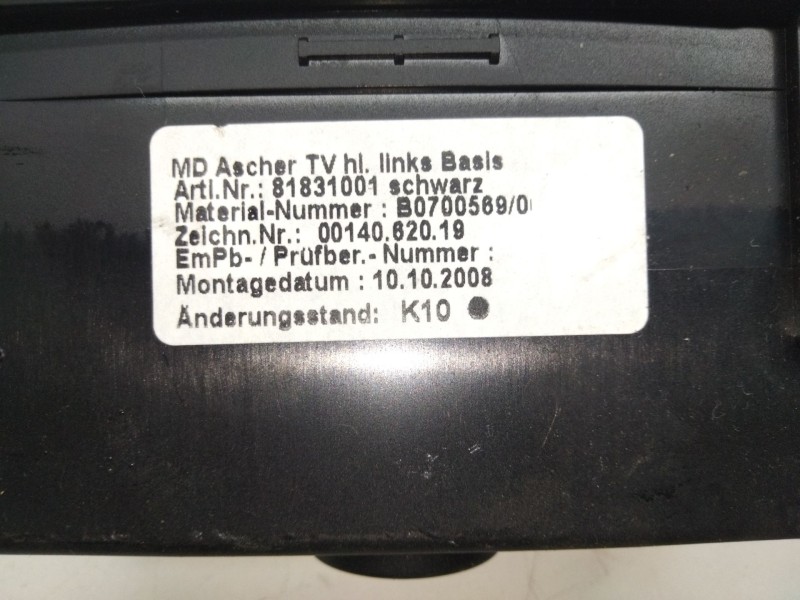 Recambio de mando elevalunas trasero izquierdo para bmw 7 (f01, f02, f03, f04) 730 d referencia OEM IAM 916352701 81831001 