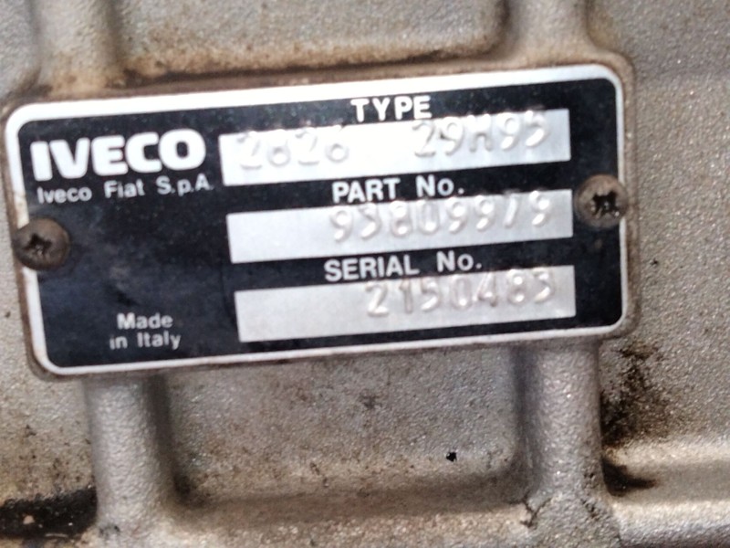 Recambio de caja cambios para iveco daily ii caja/chasis 49-12 (13130211, 13130231, 13130304, 13130311, 13130312,... referencia 